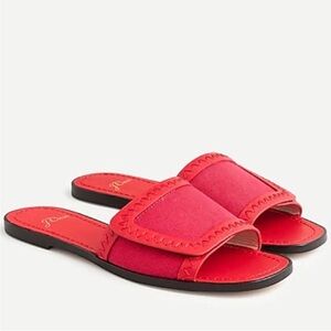 J Crew Framed Slide Sandals